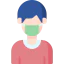 Medical mask icon 64x64