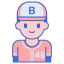Baseball player Ikona 64x64