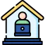 Teleworking icon 64x64