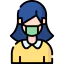 Medical mask icon 64x64