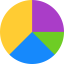 Pie chart icon 64x64