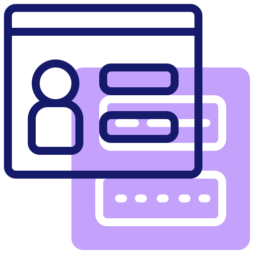 Log in ícone