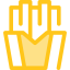 French fries icon 64x64