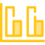 Bar chart icon 64x64