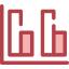 Bar chart ícono 64x64