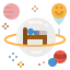 Space hotel ícono 64x64