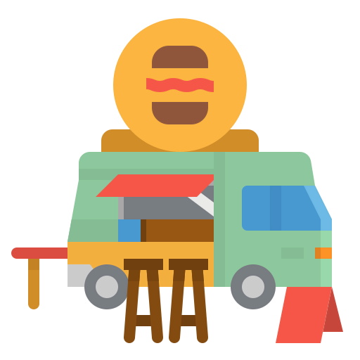 Food truck icon