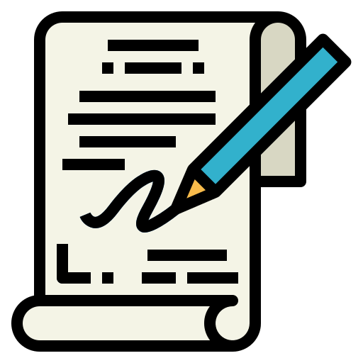 Contract icon