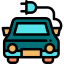 Electric car icon 64x64