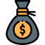 Money bag icon 64x64