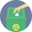 Recycling bin іконка 64x64