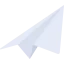 Paper plane icon 64x64