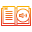 Audio book ícono 64x64