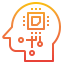 Artificial intelligence icon 64x64