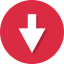 Down arrow icon 64x64