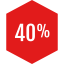 Percentage アイコン 64x64