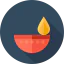 Oil lamp icon 64x64