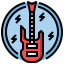 Bass guitar icon 64x64