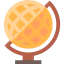 Earth globe icon 64x64