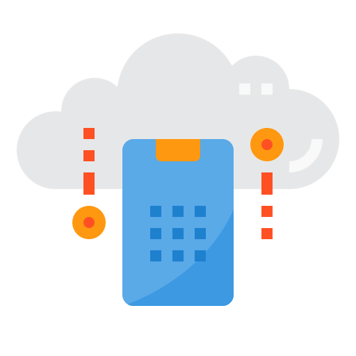Cloud computing icon
