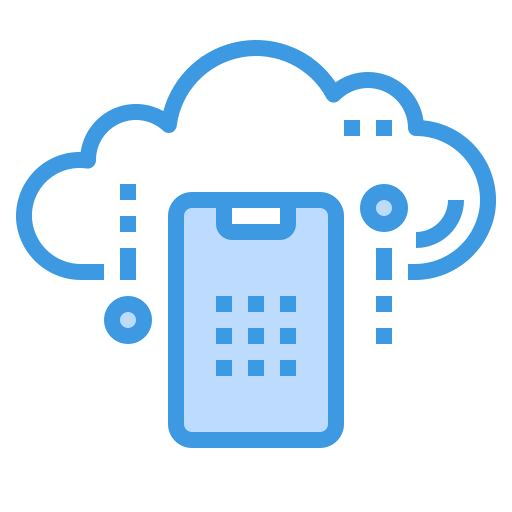 Cloud computing icon