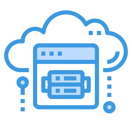 Cloud computing icon