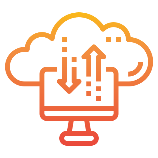 Cloud computing icon