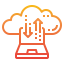 Cloud computing ícone 64x64