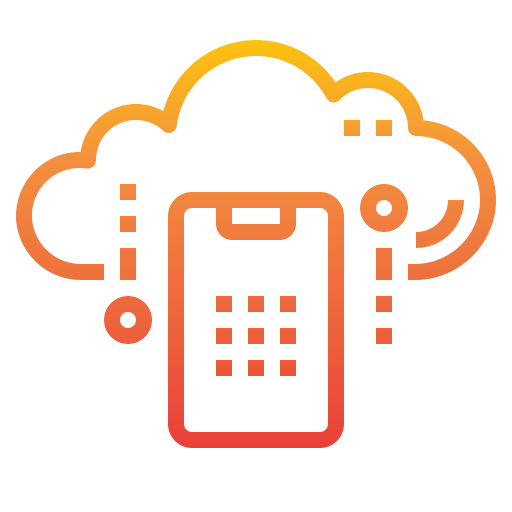 Cloud computing icon