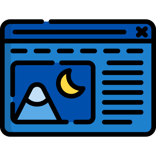 Web design icon