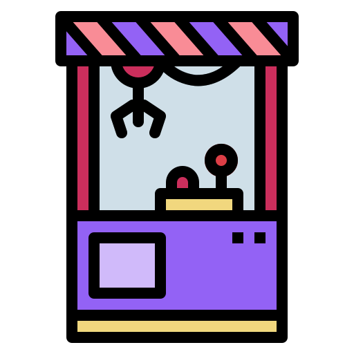 Claw machine icon