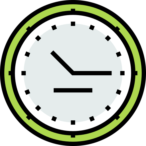 Wall clock icon