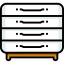 Chest of drawers 图标 64x64