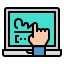 Laptop Symbol 64x64