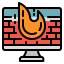 Firewall Symbol 64x64