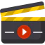 Clapperboard icon 64x64