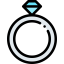 Diamond ring icon 64x64