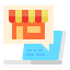 Online shopping icône 64x64