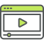 Video player Symbol 64x64