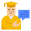Graduate icon 64x64