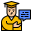 Graduate icon 64x64