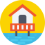Stilt house icon 64x64