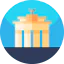 Brandenburg gate іконка 64x64