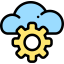 Cloud computing icon 64x64