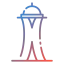 Space needle icon 64x64