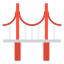 Golden gate bridge icon 64x64