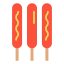 Corn dog іконка 64x64