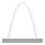 Gateway arch Symbol 64x64