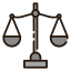 Justice scale Justice scale icon 64x64