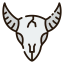 Bull skull icon 64x64